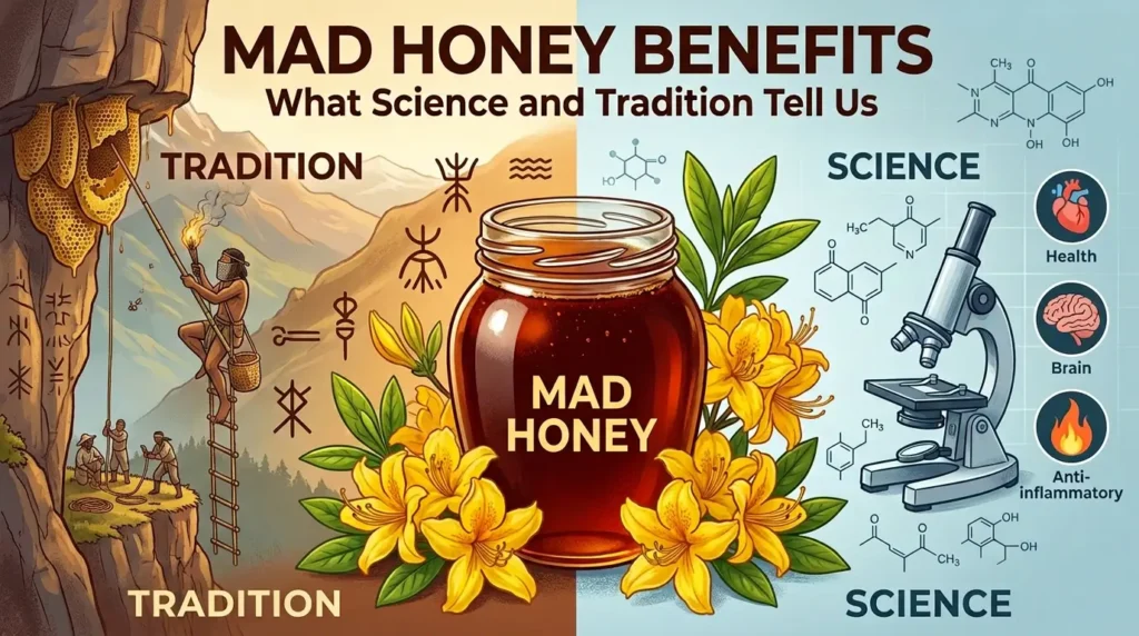 Mad Honey Benefits: What Science and Tradition Tell Us