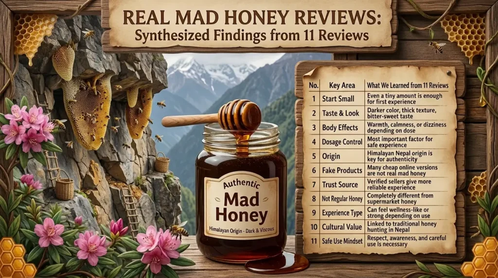 Real Mad Honey Reviews – What 11 People Experienced