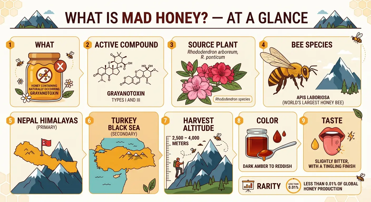 What Is Mad Honey Infographic